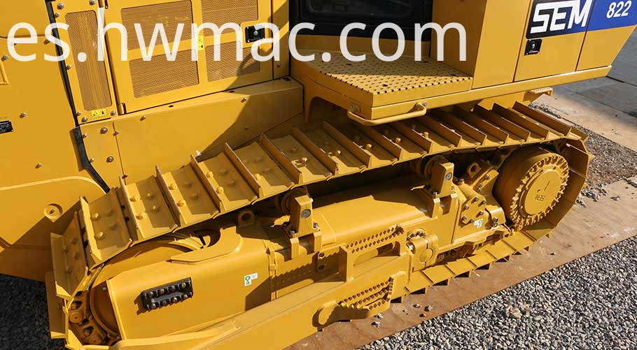 oruga de la excavadora bulldozer crawler